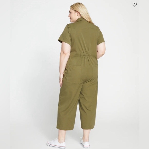 Universal Standard - Small 14/16 - Stretch Cotton Twill Jumpsuit - Picture 2 of 8